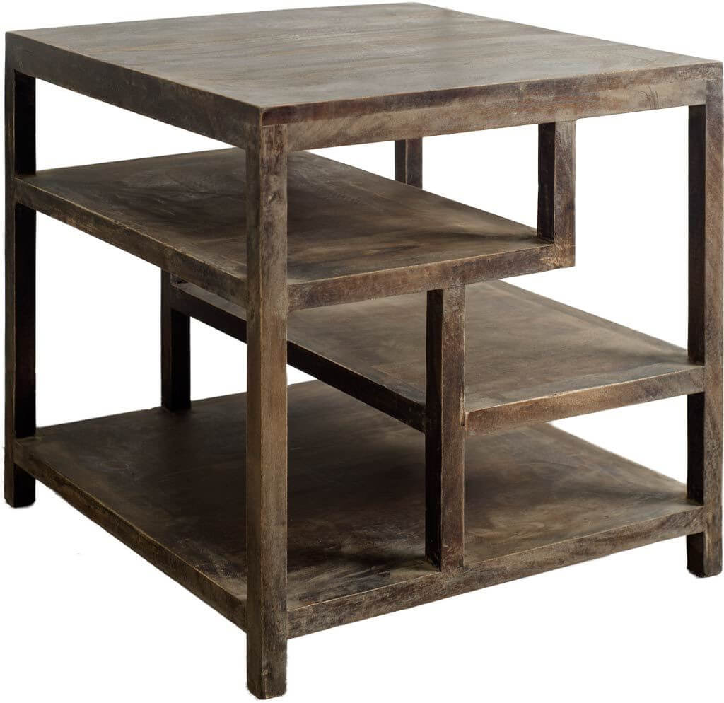 MERCANA WRIGHT SQUARE TOP SIDE TABLE 50287