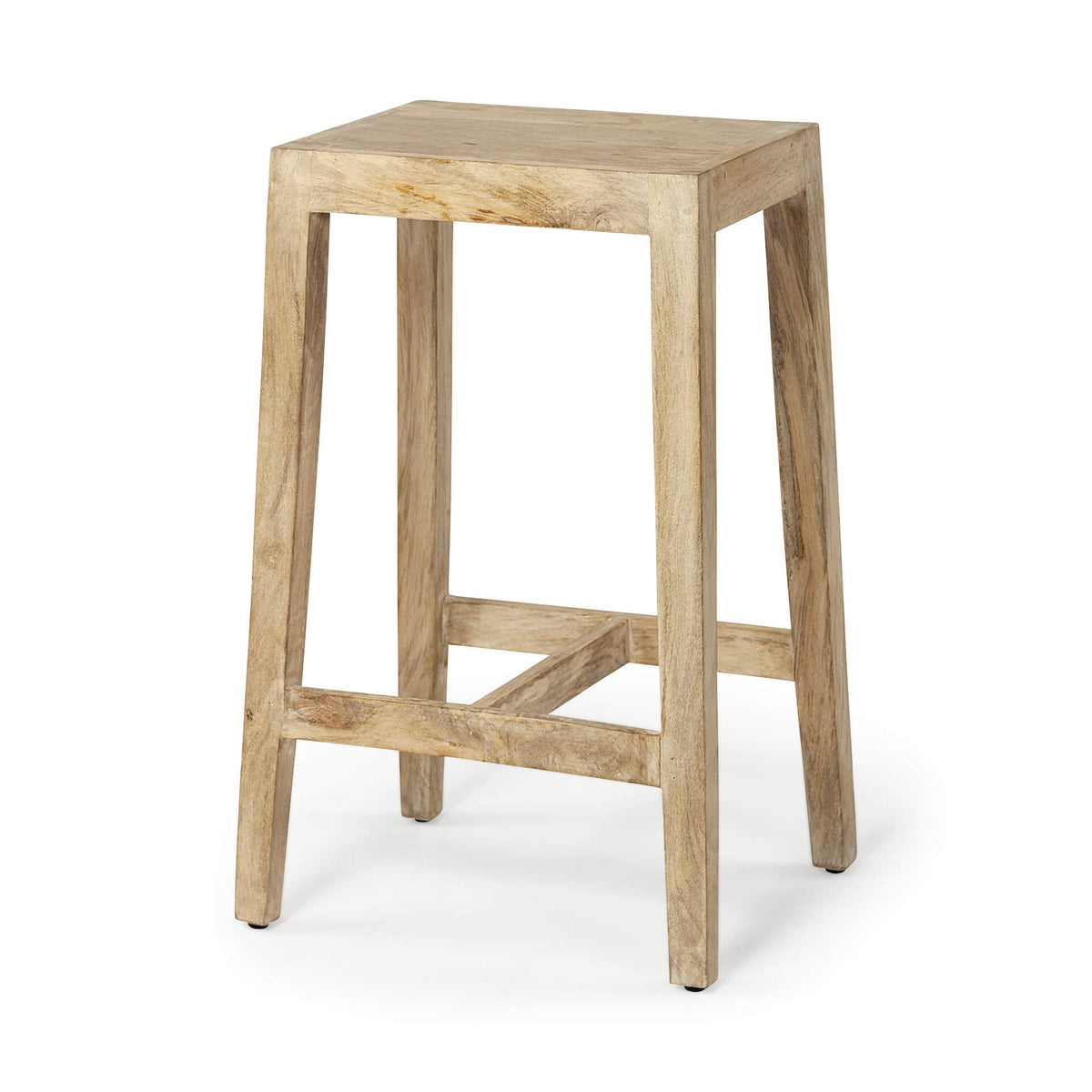 MERCANA COLONY 25" WOODEN STOOL 50352