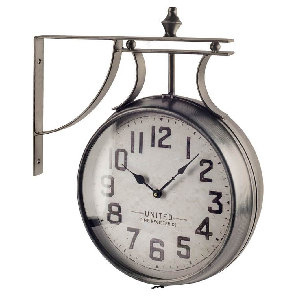 MERCANA LINDSAY 19" INDUSTRIAL WALL CLOCK 63160