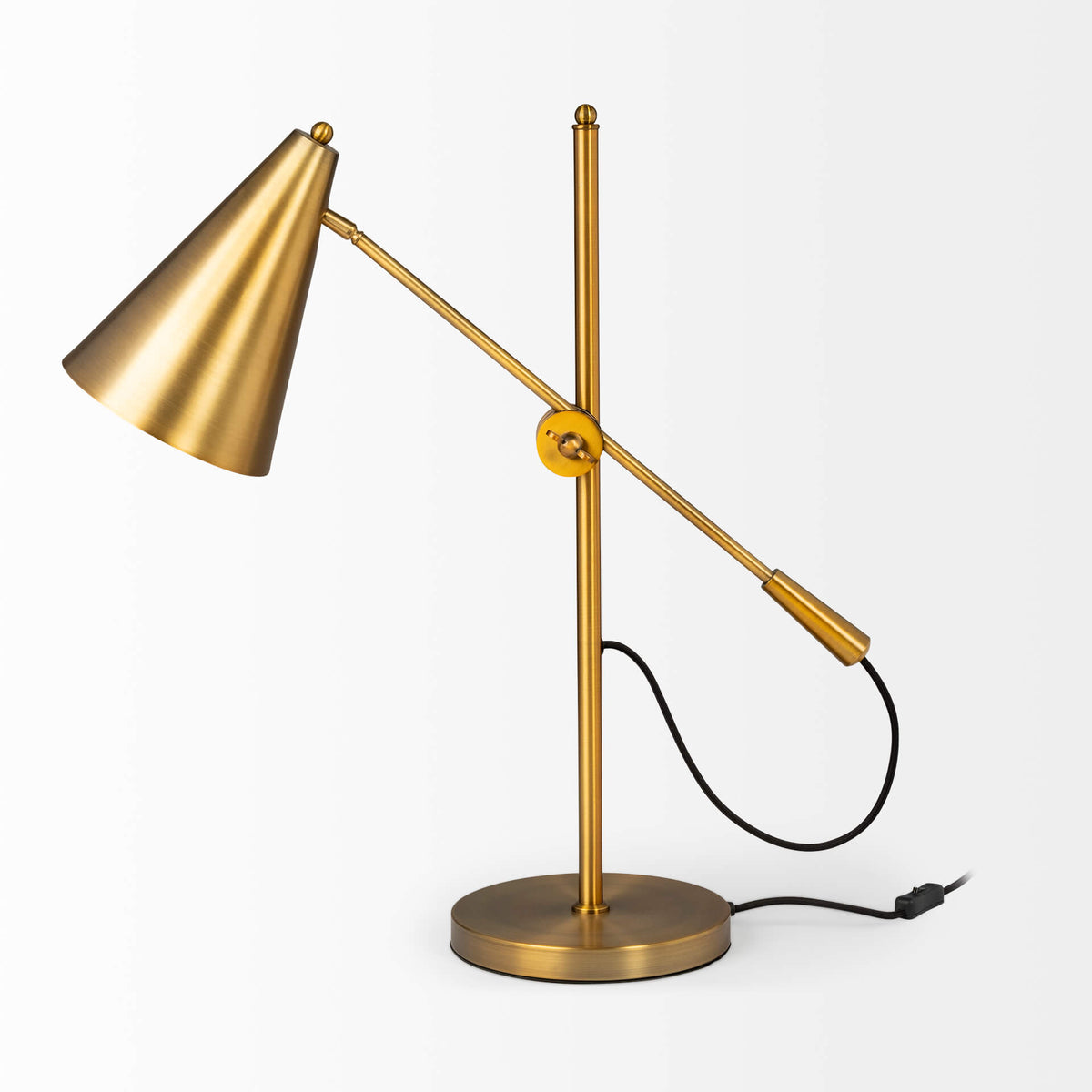 MERCANA FRAGON GOLD METAL TABLE LAMP 65225