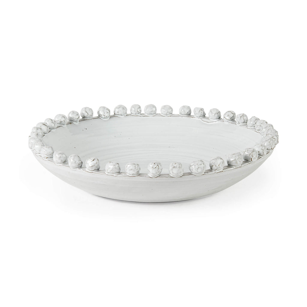 MERCANA BASIN 16" ROUND GLAZED DECORATIVE BOWL 67677