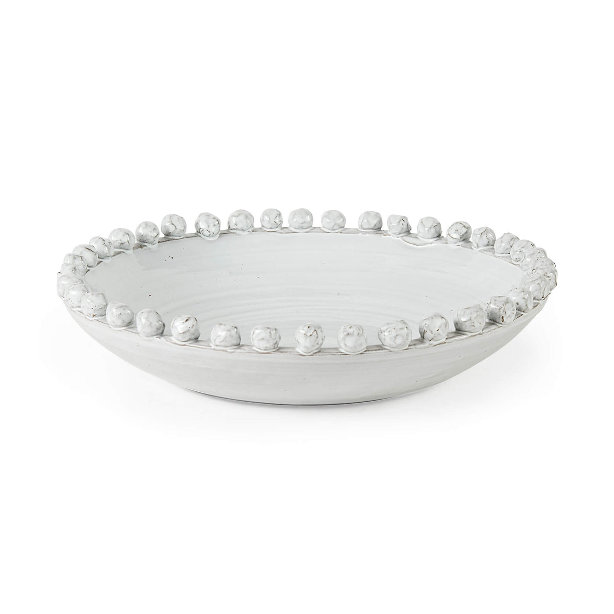 MERCANA BASIN 16" ROUND GLAZED DECORATIVE BOWL 67677