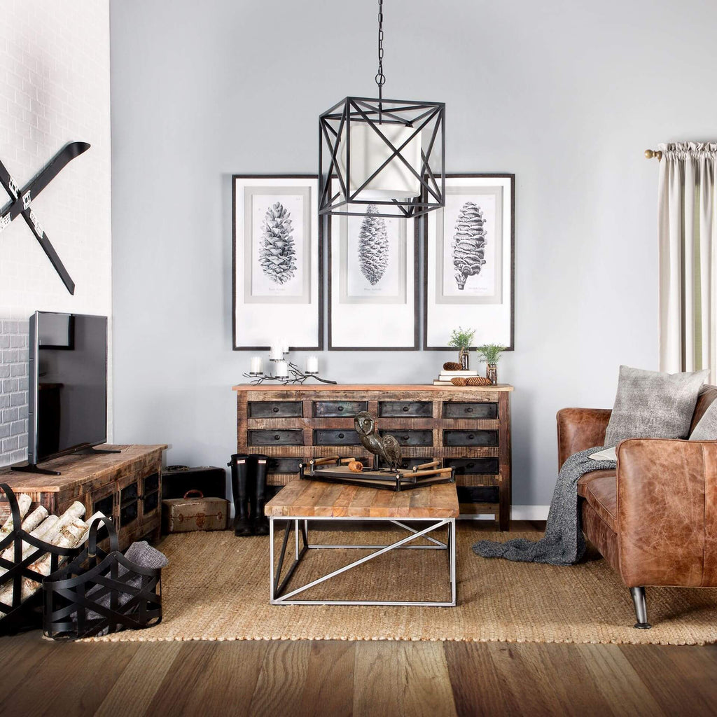 MERCANA WILTON RECLAIMED WOOD 16 DRAWER SIDEBOARD 67738
