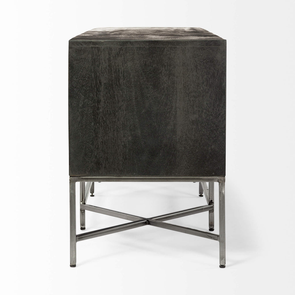 MERCANA HOGARTH DARK BROWN MEDIA CONSOLE  67741