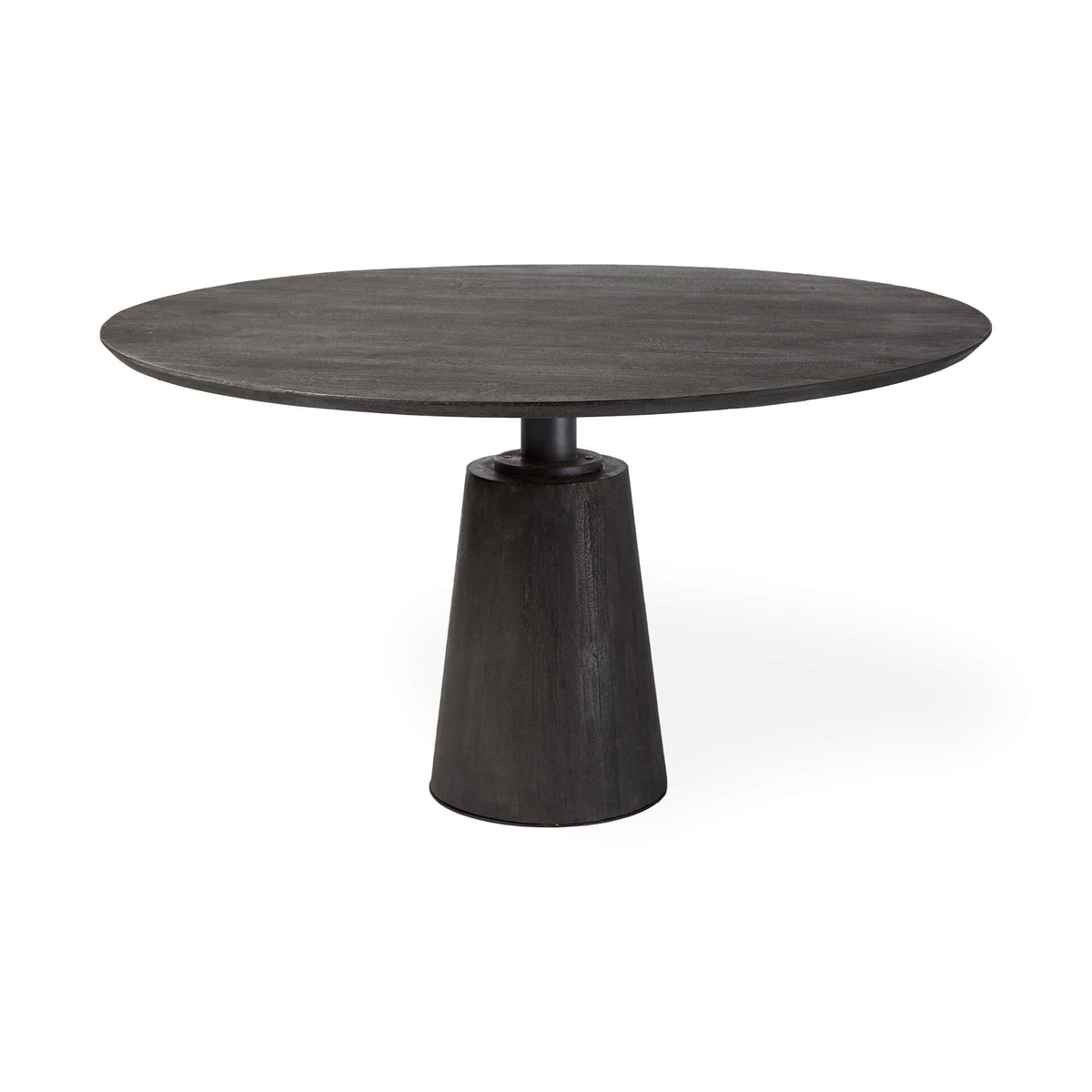 MERCANA MAXWELL 54" DARK BROWN PEDESTAL TABLE 67849-AB