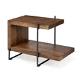 MERCANA MADDOX WOOD U-SHAPED END TABLE 67841