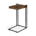 MERCANA MADDOX WOOD C-SHAPED END TABLE 67842