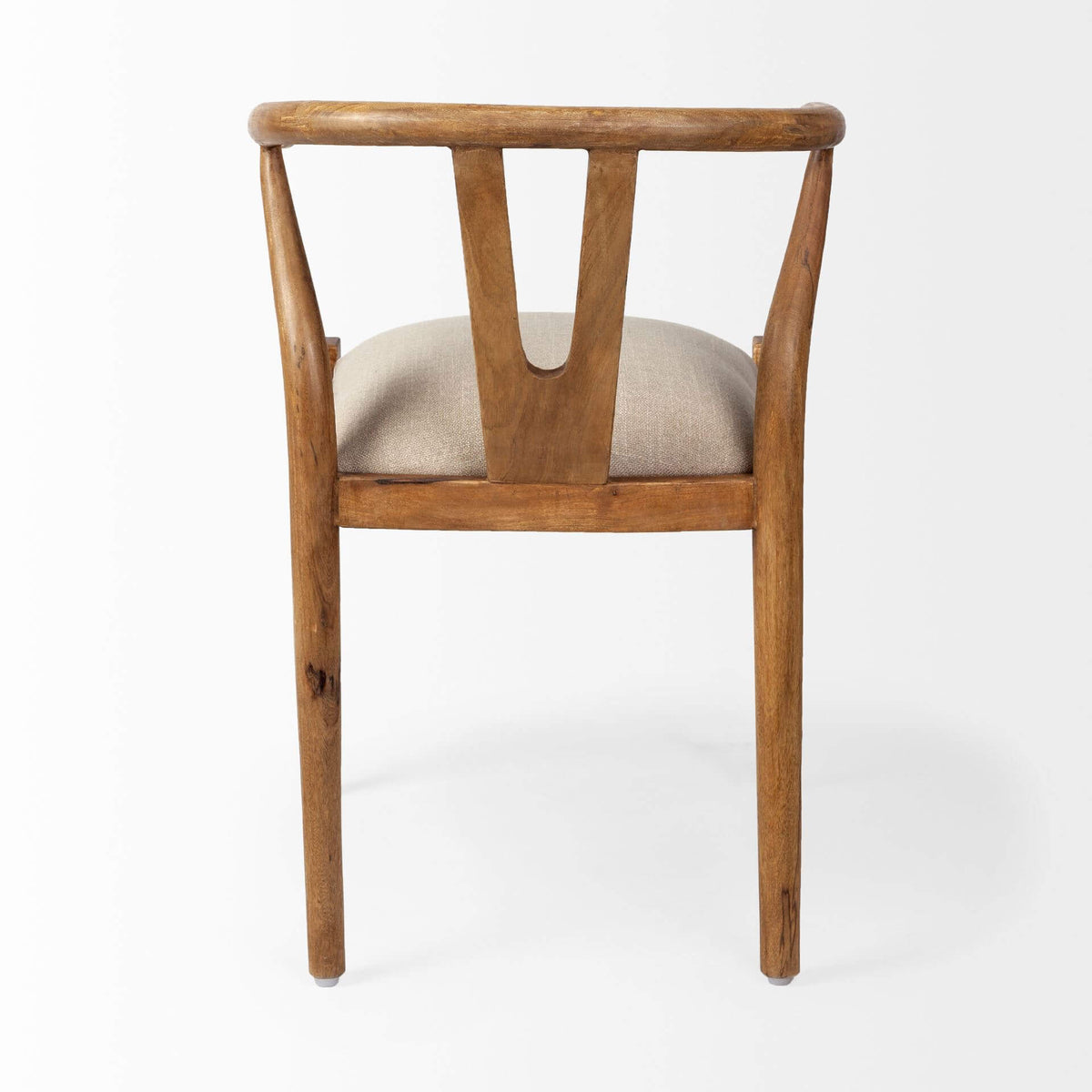 MERCANA TRIXIE CREAM FABRIC DINING CHAIR 67829