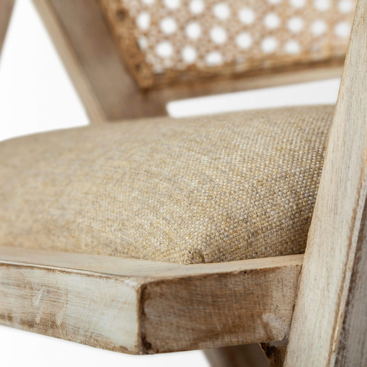 MERCANA TABITHA BLONDE FRAME DINING CHAIR 67830