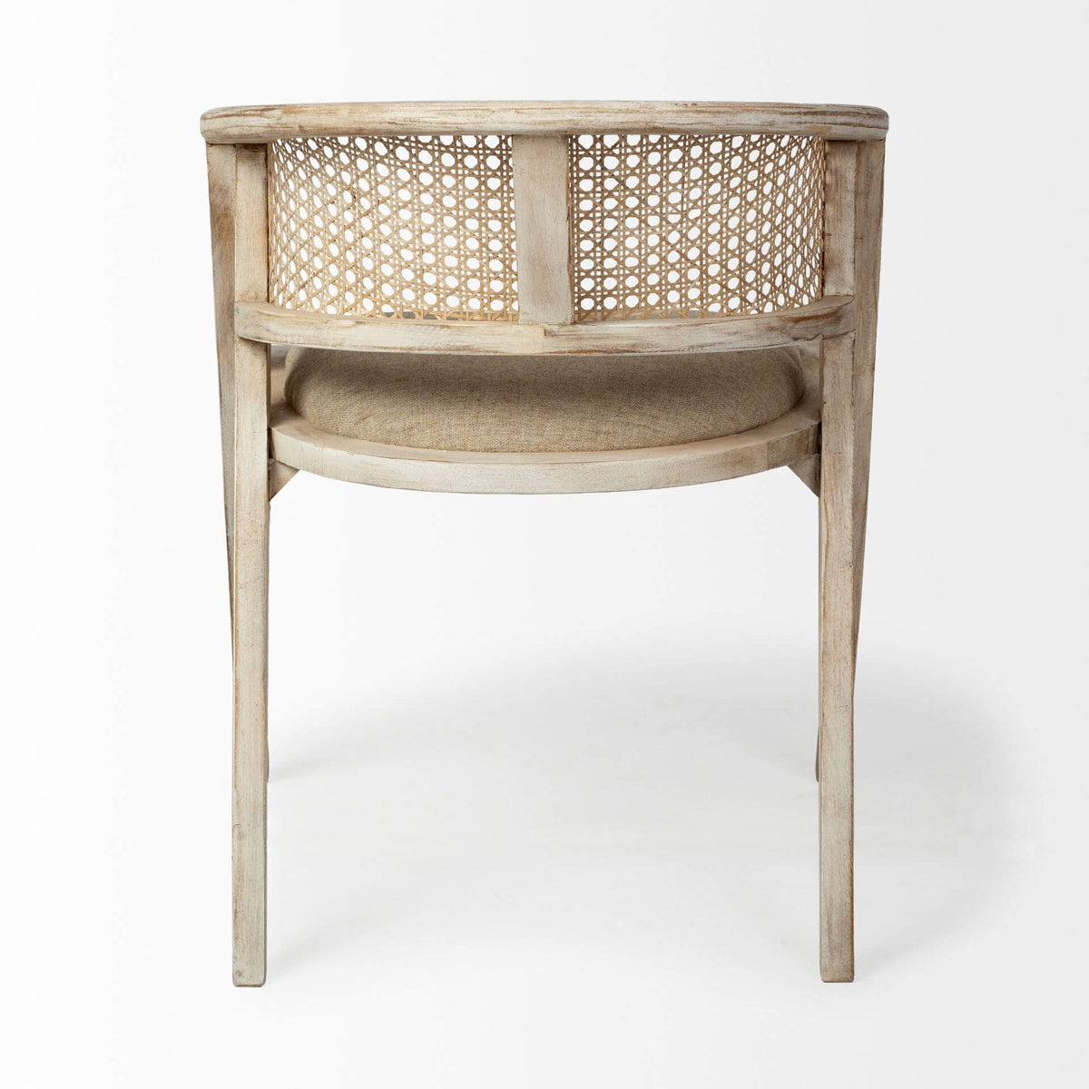 MERCANA TABITHA BLONDE FRAME DINING CHAIR 67830