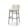 MERCANA KAVALAN BEIGE FABRIC COUNTER STOOL 68087