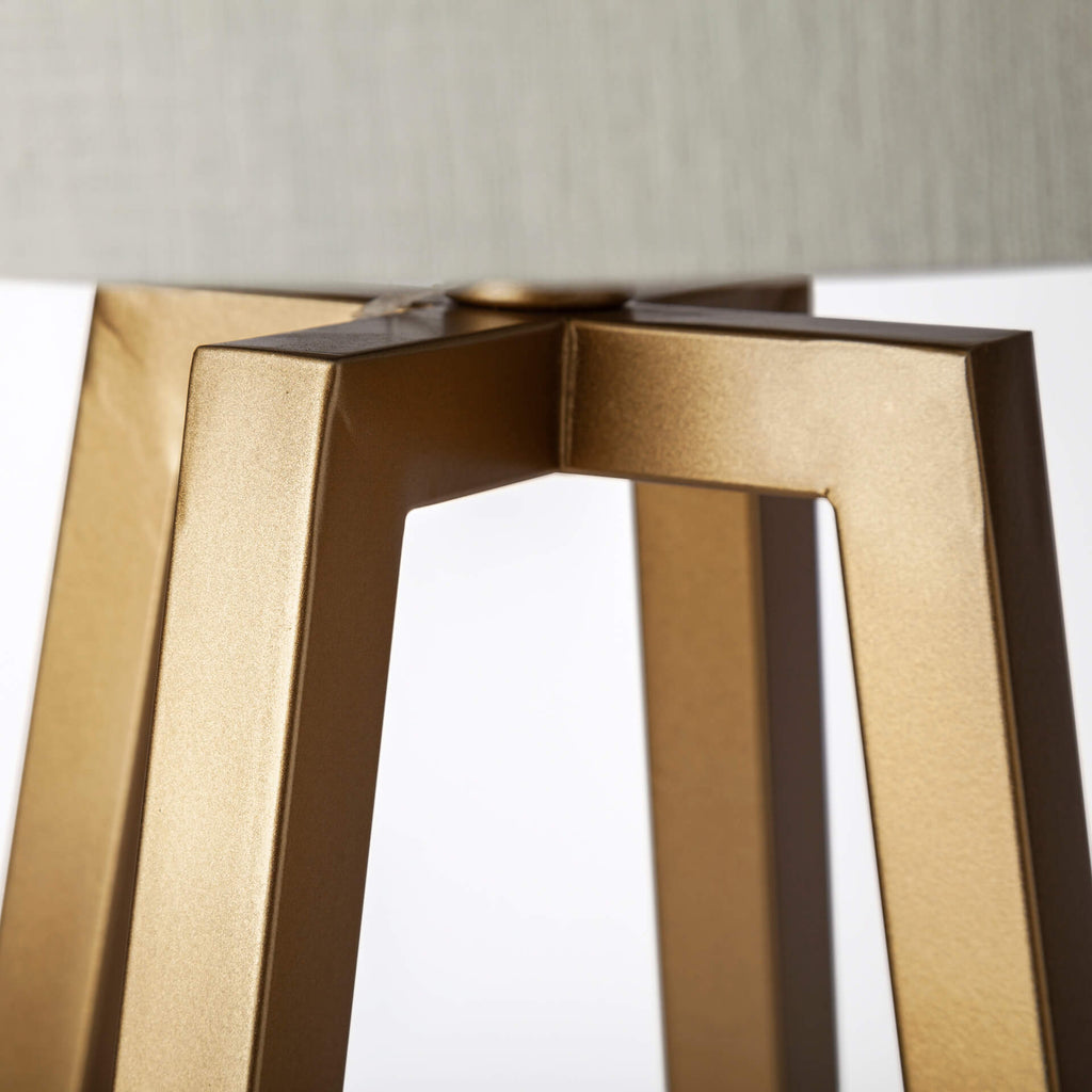 MERCANA RAELYNN GOLD METAL TABLE LAMP 68110