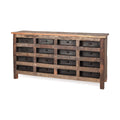 MERCANA WILTON RECLAIMED WOOD 16 DRAWER SIDEBOARD 67738