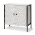 MERCANA SAVANNAH WHITE VENEER ACCENT CABINET 68267