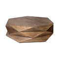MERCANA ARRETO HEXAGONAL WOOD COFFEE TABLE 68229