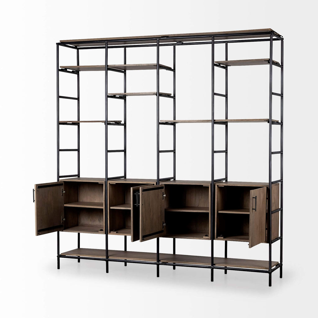 MERCANA DARIUS MULTI-SHELF SHELVING UNIT 68206-ABC