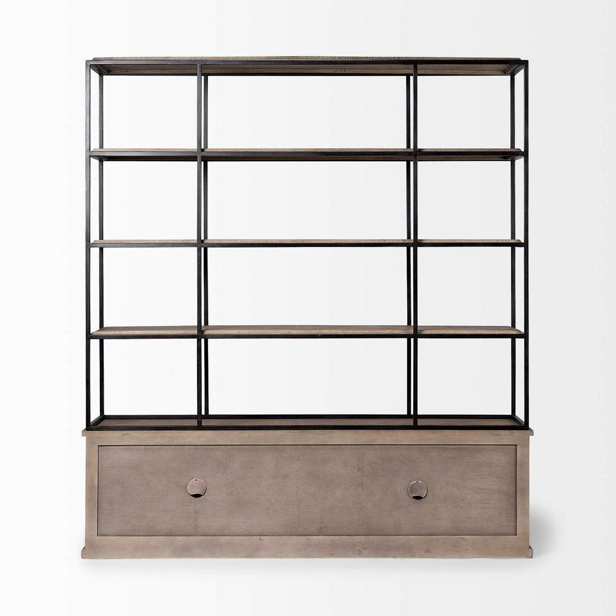 MERCANA BRAXTON THREE SHELF SHELVING UNIT 68202-AB