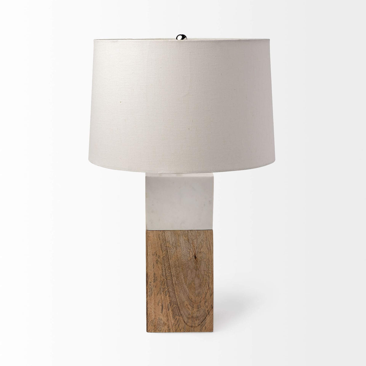 MERCANA WOODROW LIGHT BROWN WOOD TABLE LAMP 68158