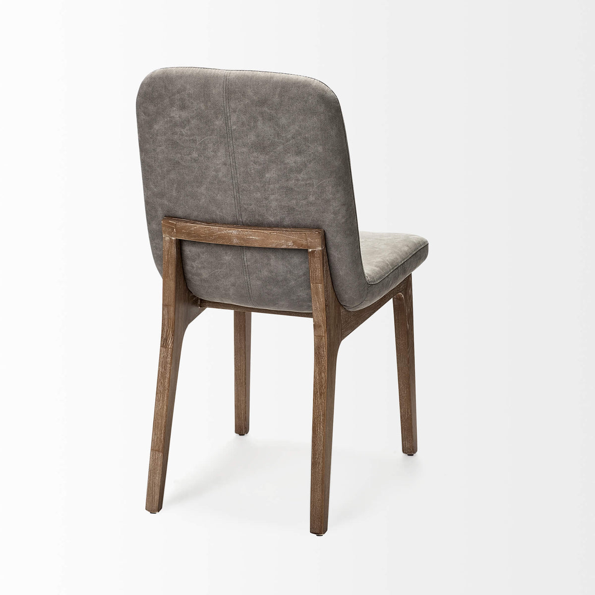 MERCANA DAVID GREY FABRIC DINING CHAIR SET OF TWO 68318