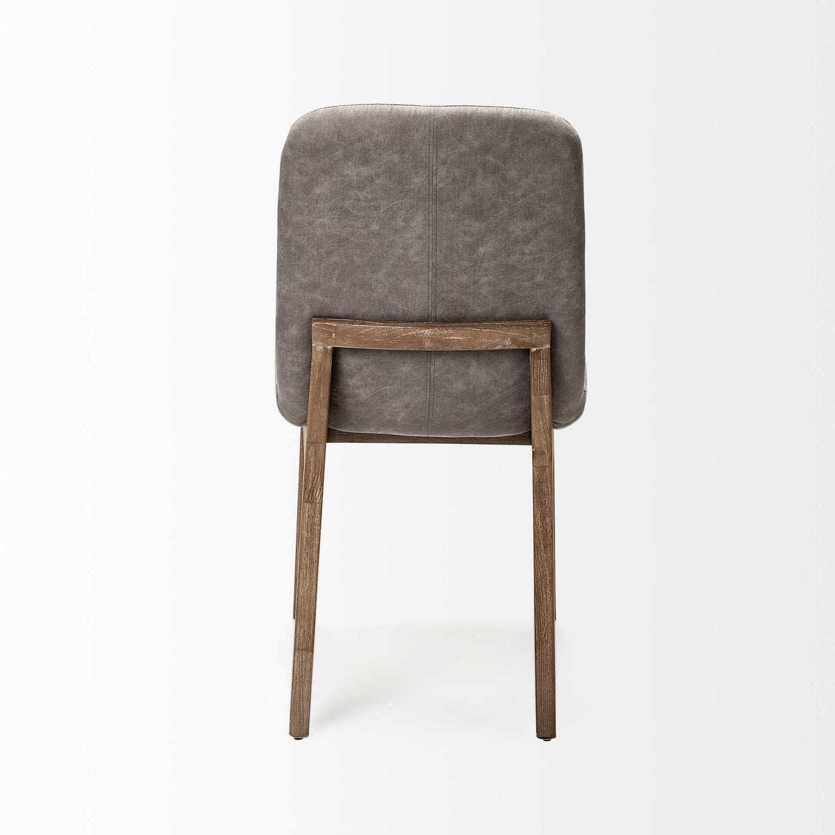 MERCANA DAVID GREY FABRIC DINING CHAIR SET OF TWO 68318