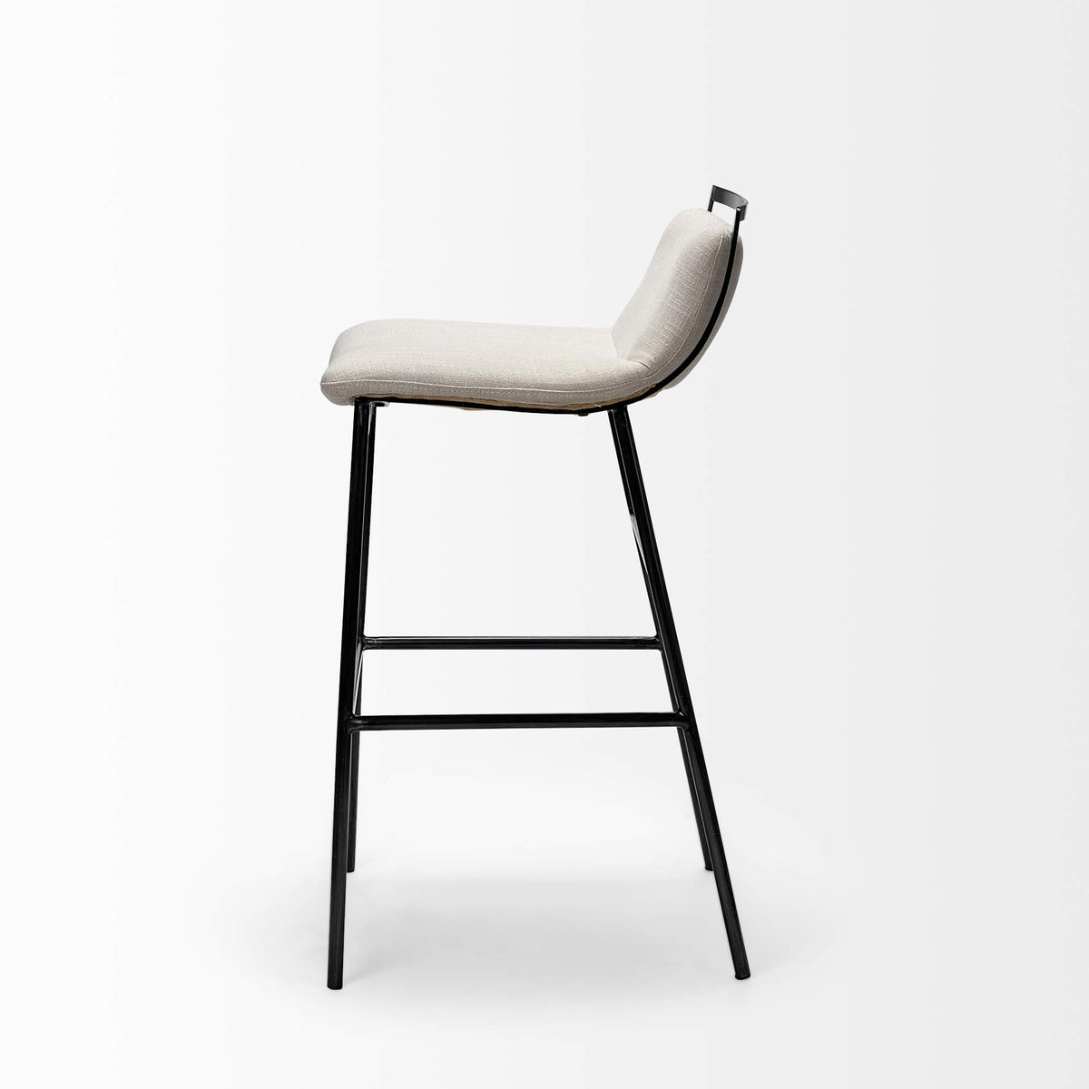 MERCANA KAVALAN BEIGE FABRIC COUNTER STOOL 68087