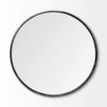 MERCANA PIPER LARGE BLACK METAL MIRROR 68248