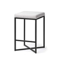 MERCANA FRODO COUNTER STOOL WHITE FABRIC 68444