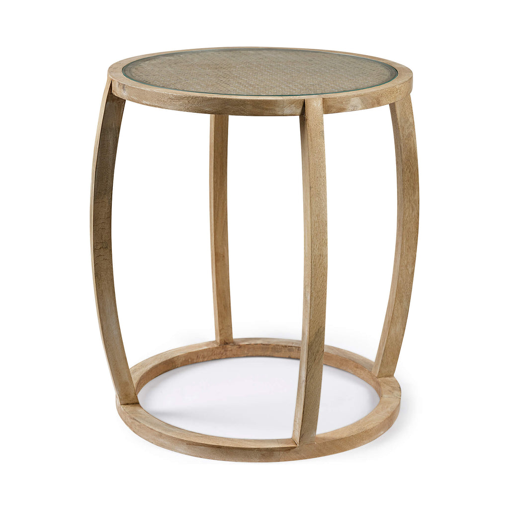 MERCANA HUBBARD ROUND SIDE TABLE 68502