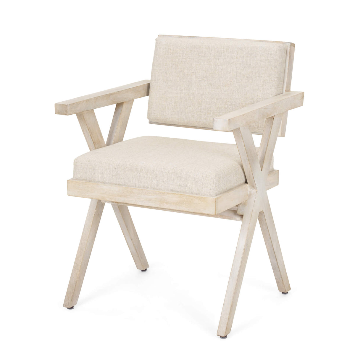MERCANA TOPANGA CREAM FABRIC DINING CHAIR 68505