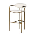 MERCANA PARKER BAR STOOL GOLD FRAME 68564