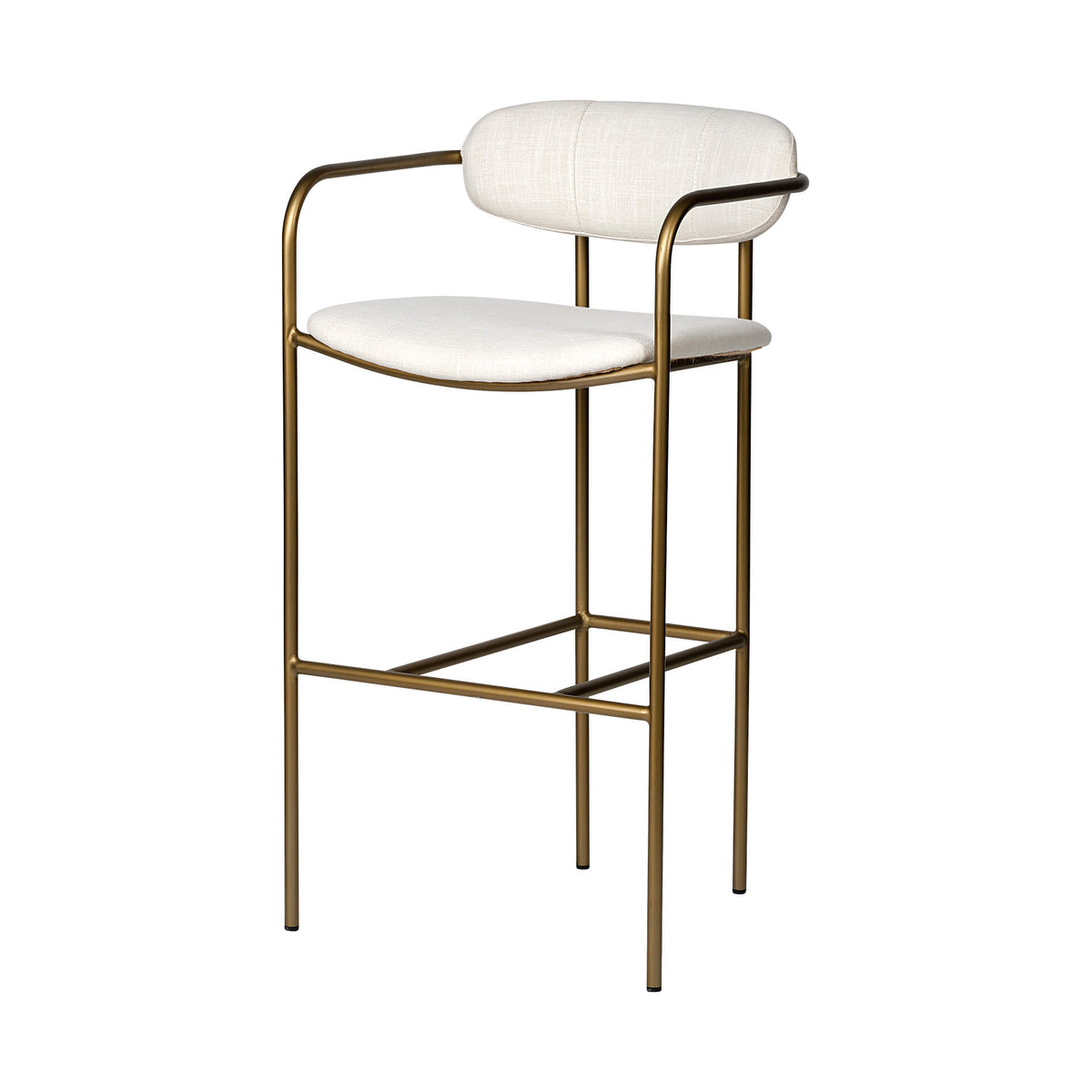 MERCANA PARKER BAR STOOL GOLD FRAME 68564