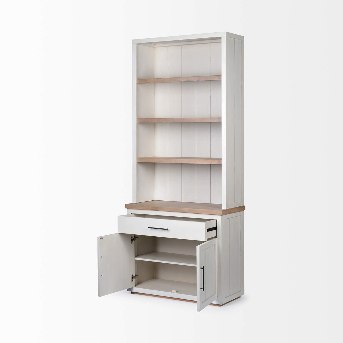 MERCANA FAIRVIEW WHITE SHELVING UNIT  68478-AB