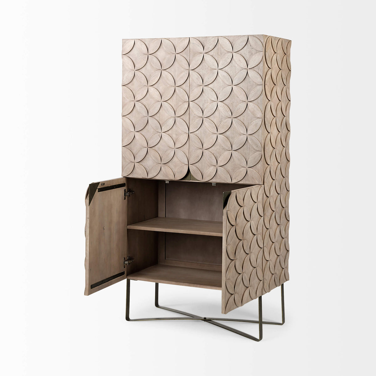 MERCANA EXCELSIOR LIGHT BROWN CABINET 68476