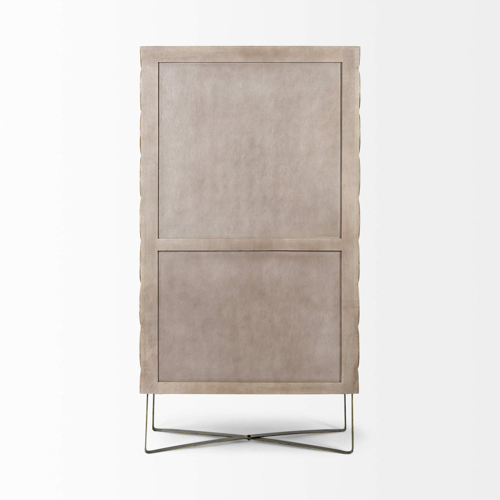 MERCANA EXCELSIOR LIGHT BROWN CABINET 68476