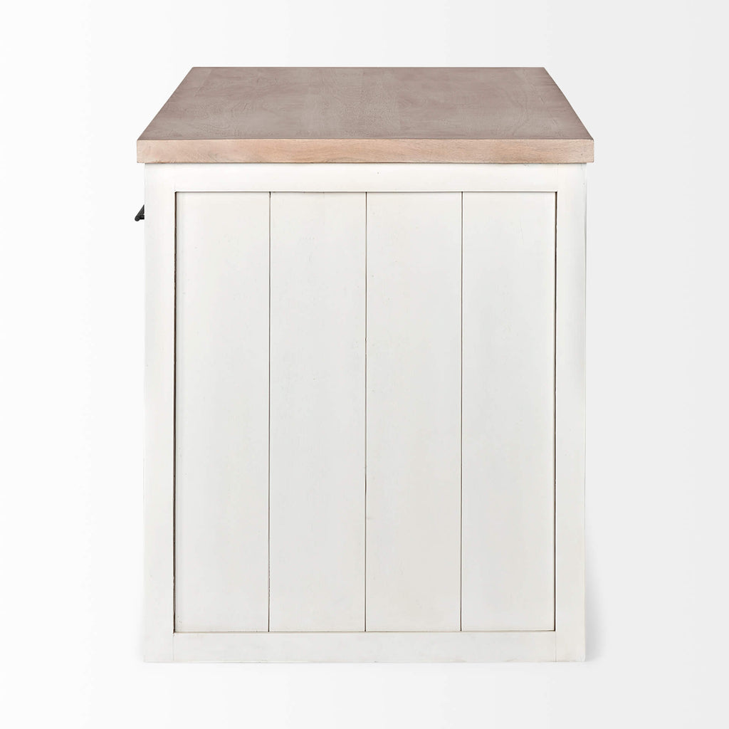 MERCANA FAIRVIEW WHITE KITCHEN ISLAND 68479