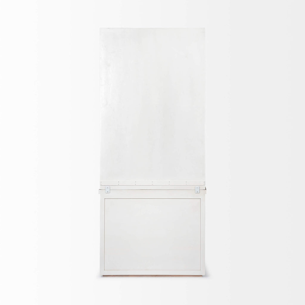 MERCANA FAIRVIEW WHITE SHELVING UNIT  68478-AB