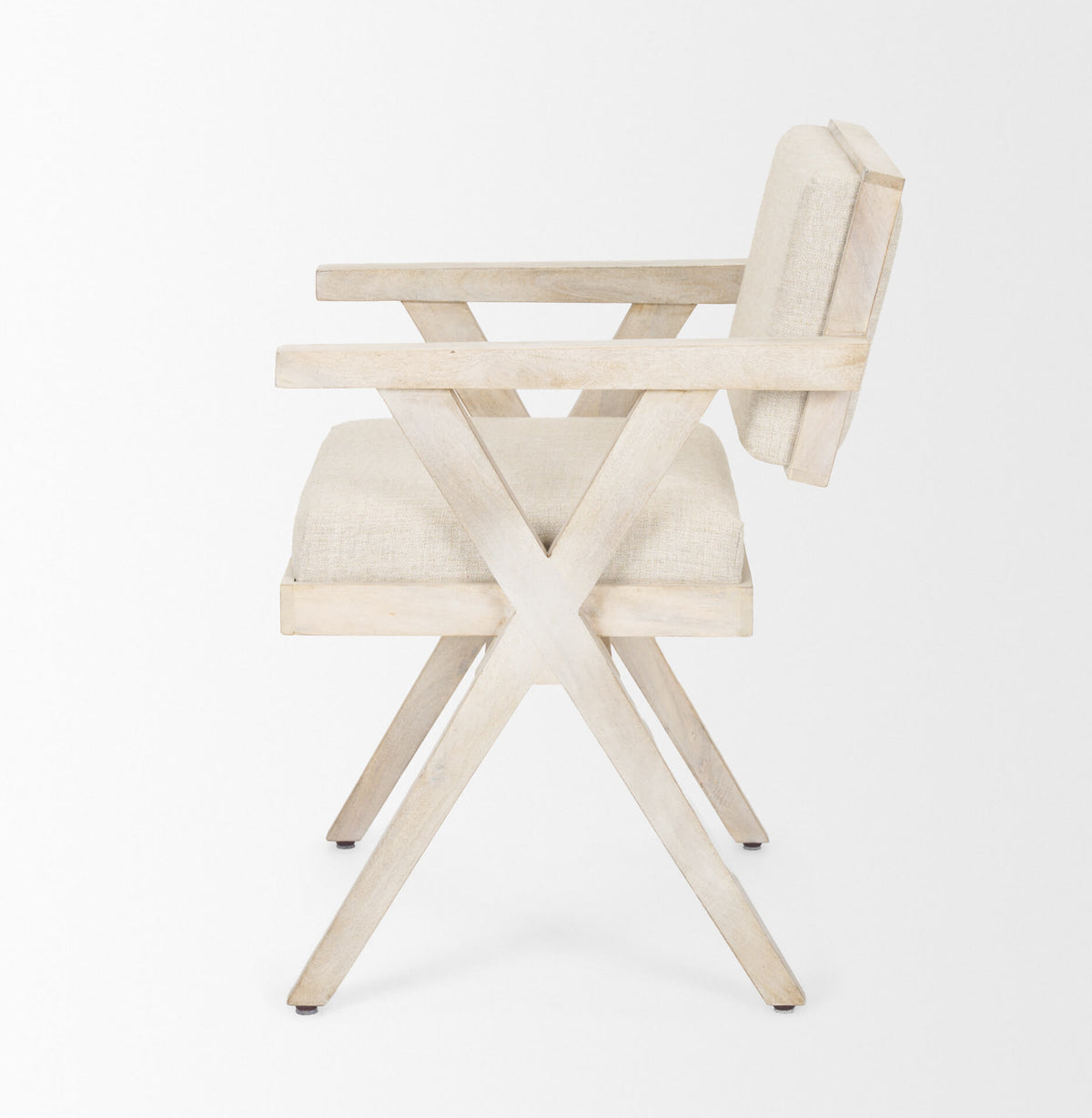 MERCANA TOPANGA CREAM FABRIC DINING CHAIR 68505
