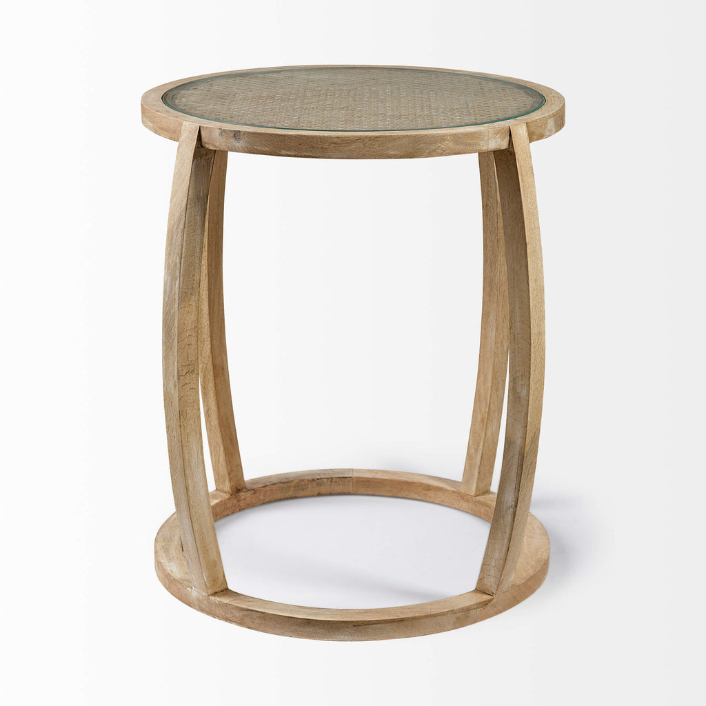 MERCANA HUBBARD ROUND SIDE TABLE 68502