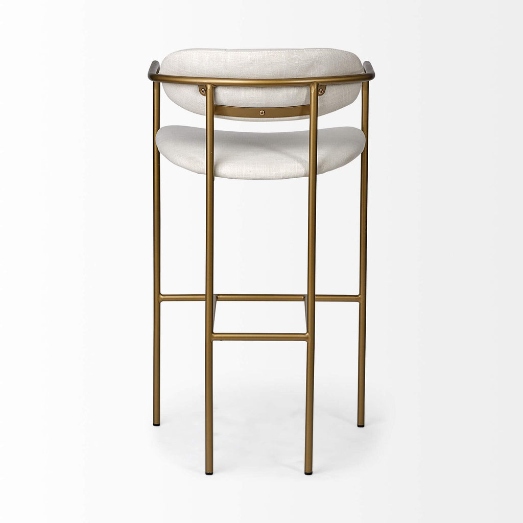 MERCANA PARKER BAR STOOL GOLD FRAME 68564