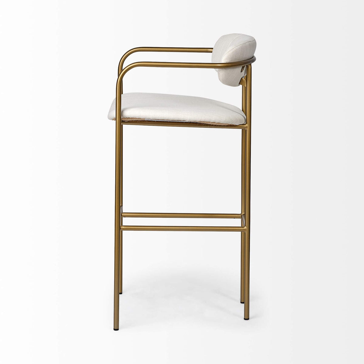 MERCANA PARKER BAR STOOL GOLD FRAME 68564