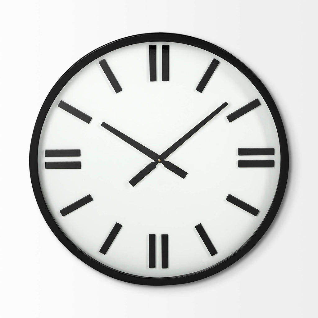 MERCANA DERBY 24" MODERN WALL CLOCK 68530
