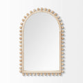 MERCANA LEEDS NATURAL WOOD ARCH MIRROR 68523