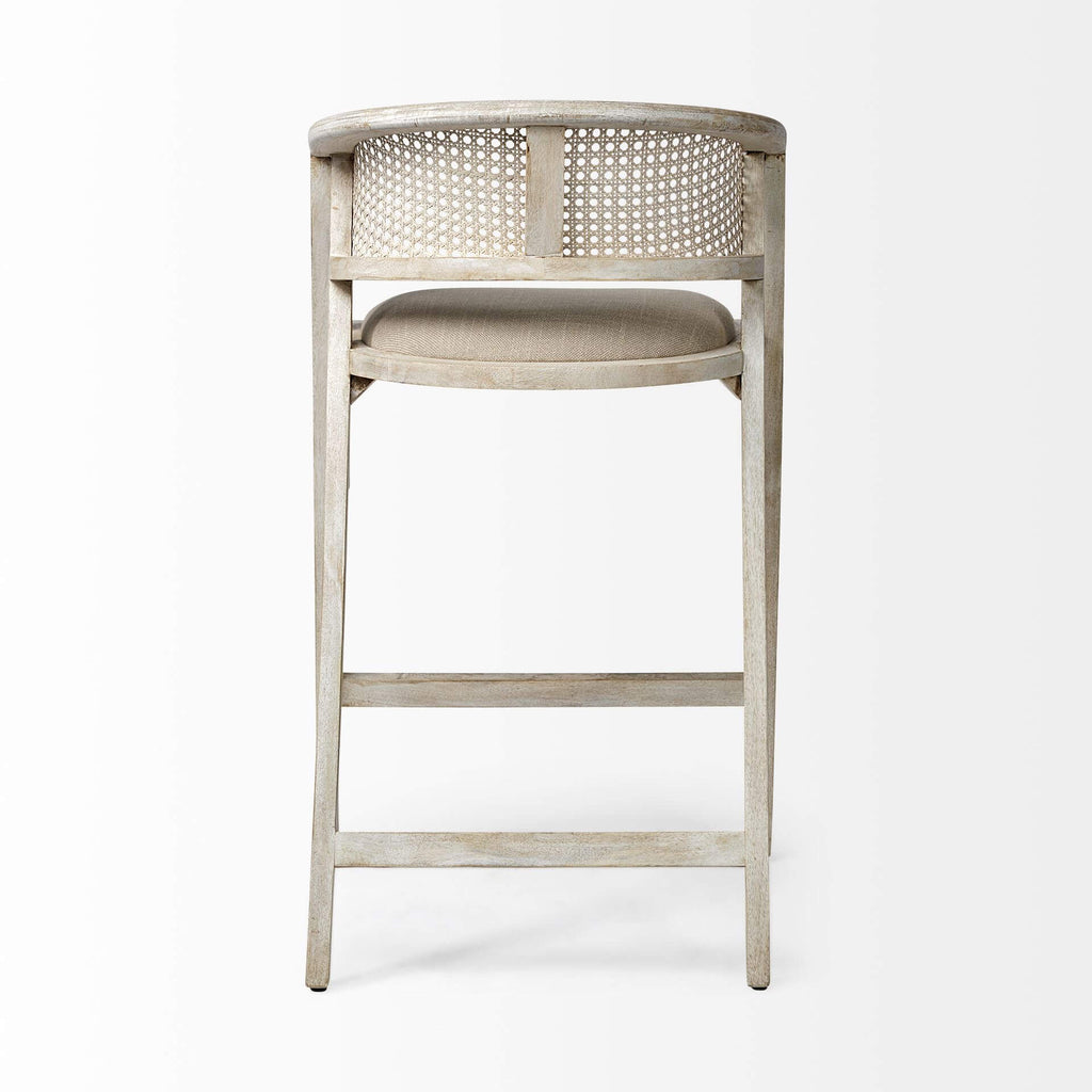 MERCANA TABITHA BLONDE FRAME BAR STOOL 68497