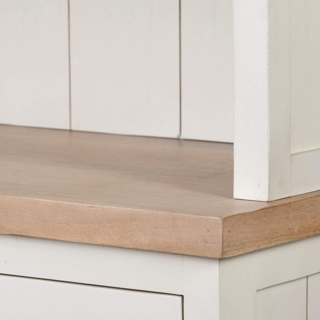 MERCANA FAIRVIEW WHITE SHELVING UNIT  68478-AB