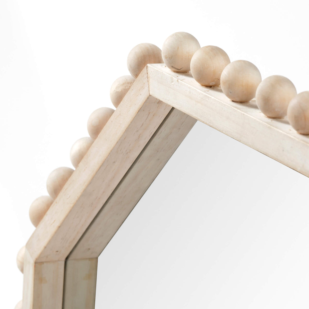 MERCANA TORQUAY WOOD OCTAGON MIRROR 68525