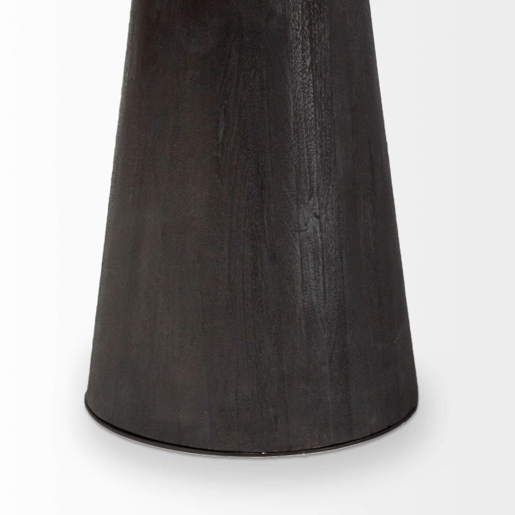MERCANA MAXWELL 54" DARK BROWN PEDESTAL TABLE 67849-AB