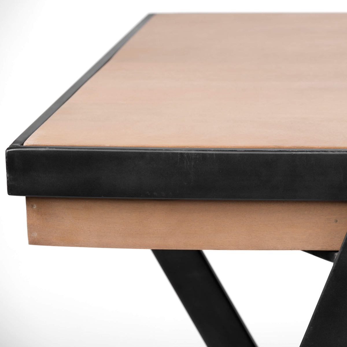 MERCANA STEINBECK LIGHT BROWN WOOD OFFICE DESK 68488