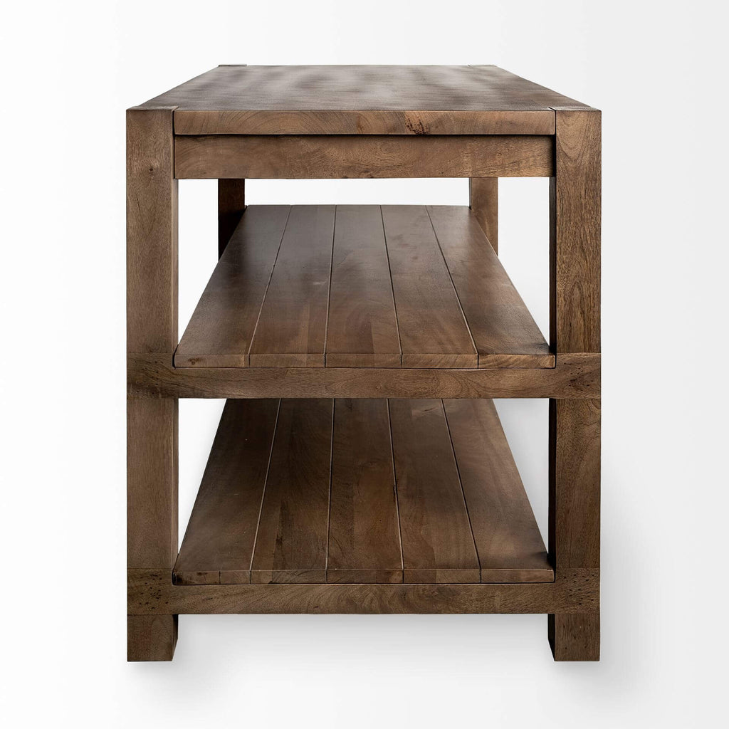 MERCANA EMERIL TWO-TIER COUNTER TOP KITCHEN ISLAND 67850