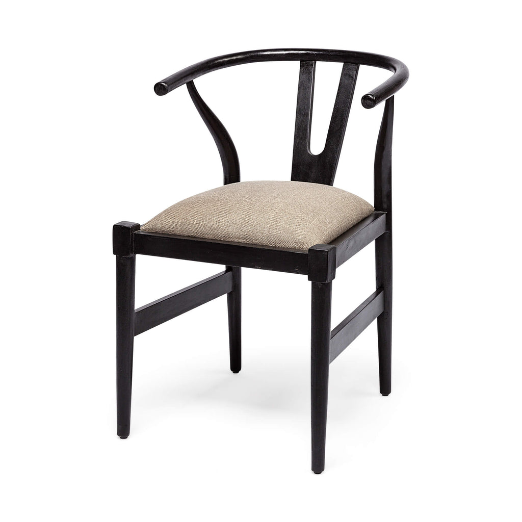 MERCANA TRIXIE LINEN FABRIC DINING CHAIR 68865