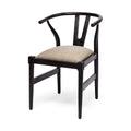 MERCANA TRIXIE LINEN FABRIC DINING CHAIR 68865